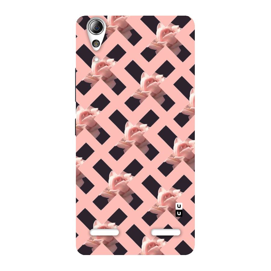 Floral X Design Back Case for Lenovo A6000