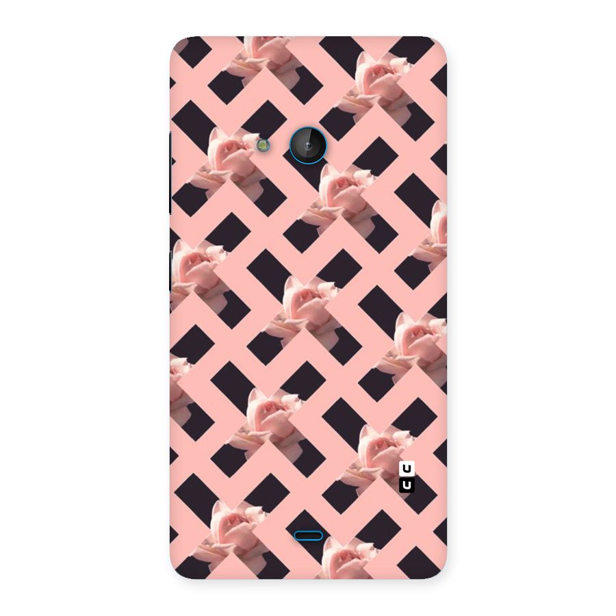 Floral X Design Back Case for Lumia 540