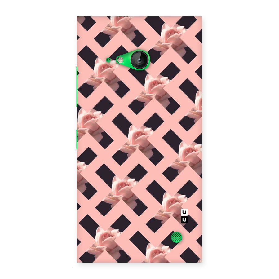 Floral X Design Back Case for Lumia 730