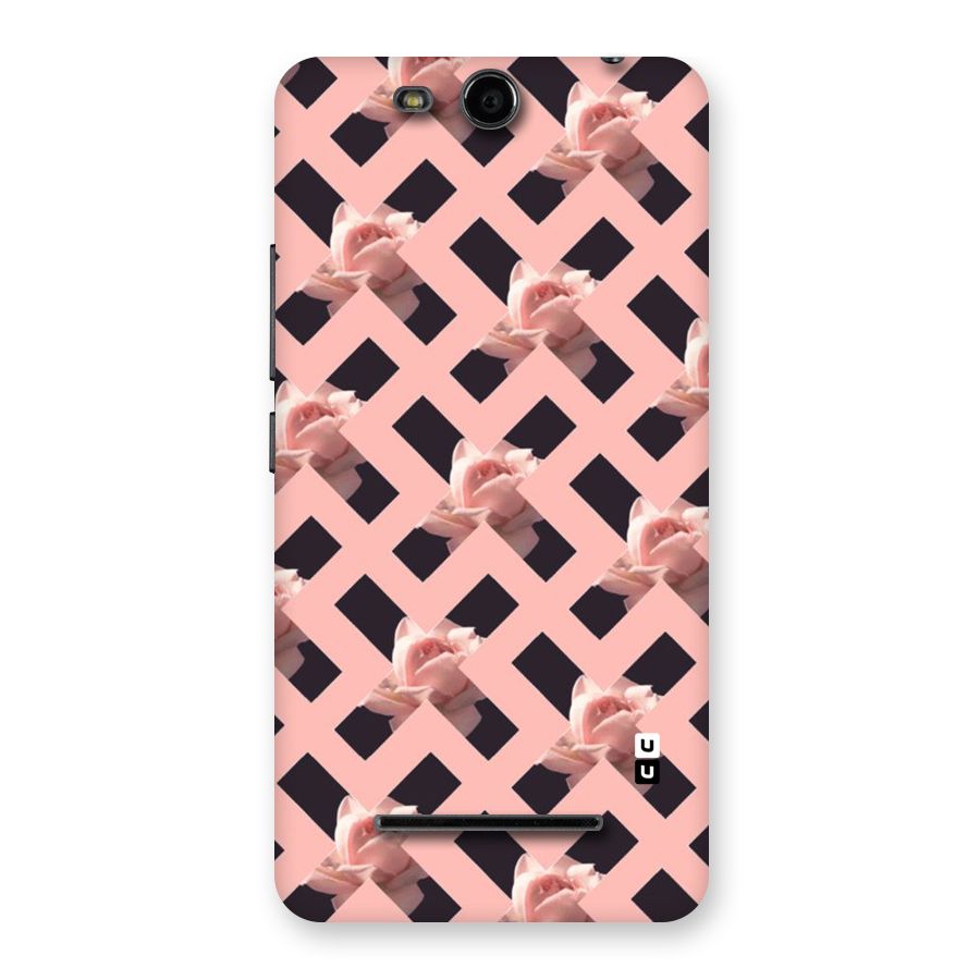 Floral X Design Back Case for Micromax Canvas Juice 3 Q392