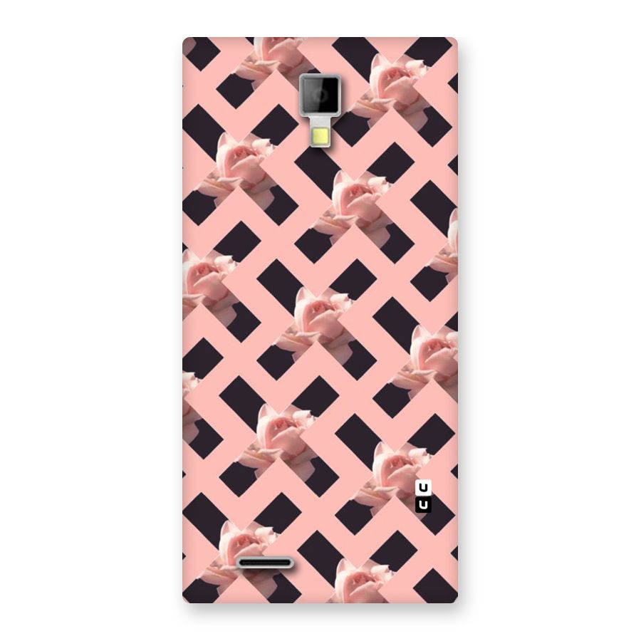 Floral X Design Back Case for Micromax Canvas Xpress A99