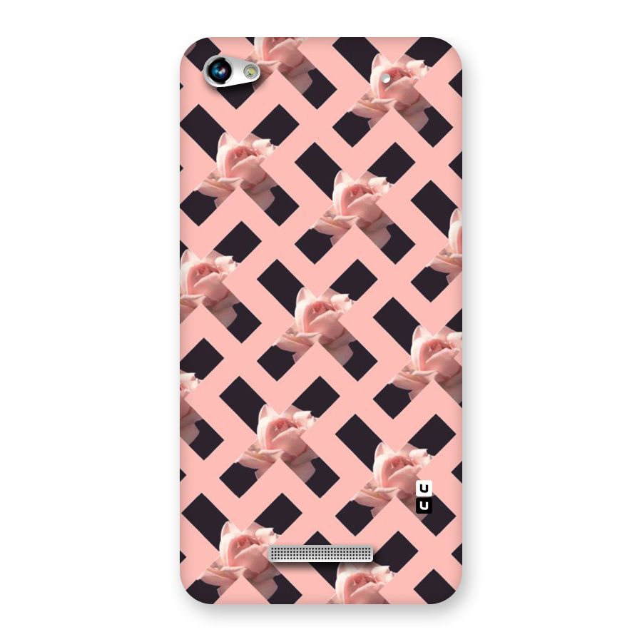 Floral X Design Back Case for Micromax Hue 2