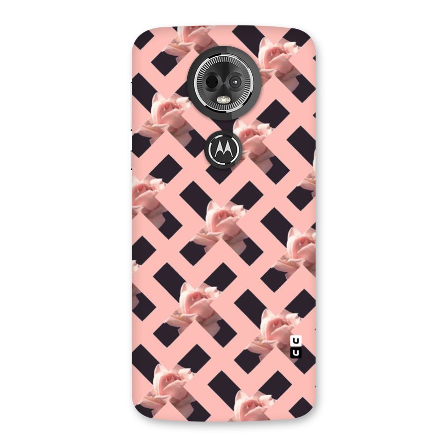 Floral X Design Back Case for Moto E5 Plus
