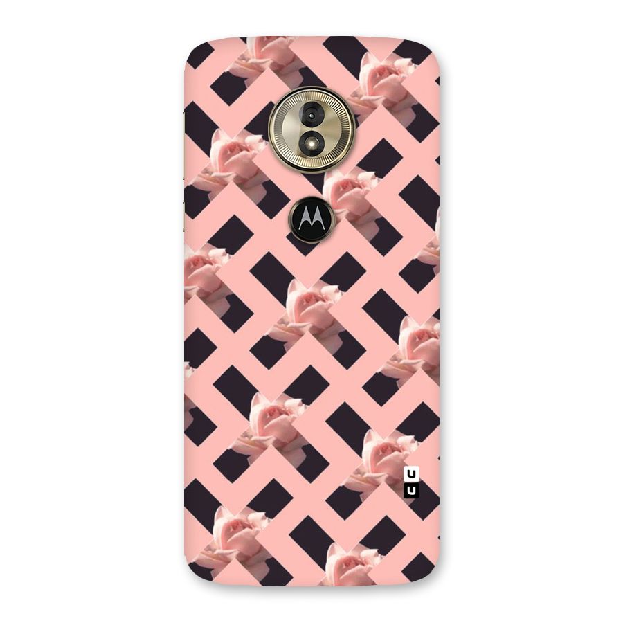Floral X Design Back Case for Moto G6 Play