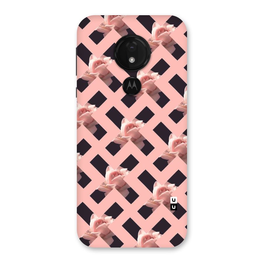 Floral X Design Back Case for Moto G7 Power