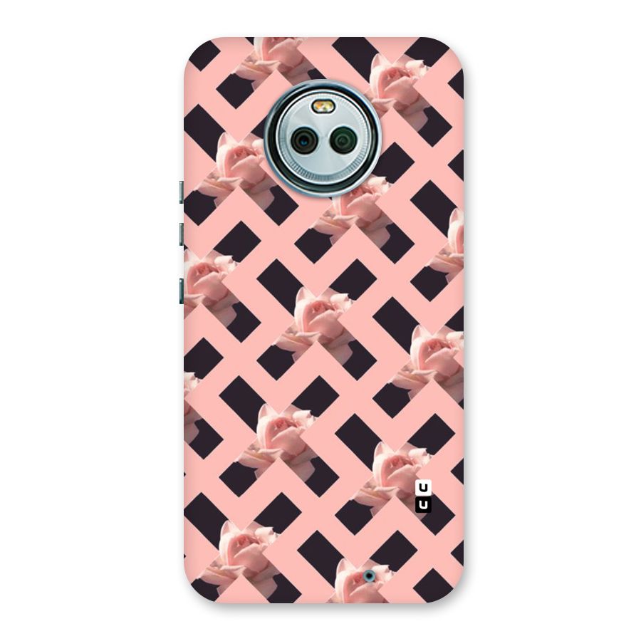Floral X Design Back Case for Moto X4