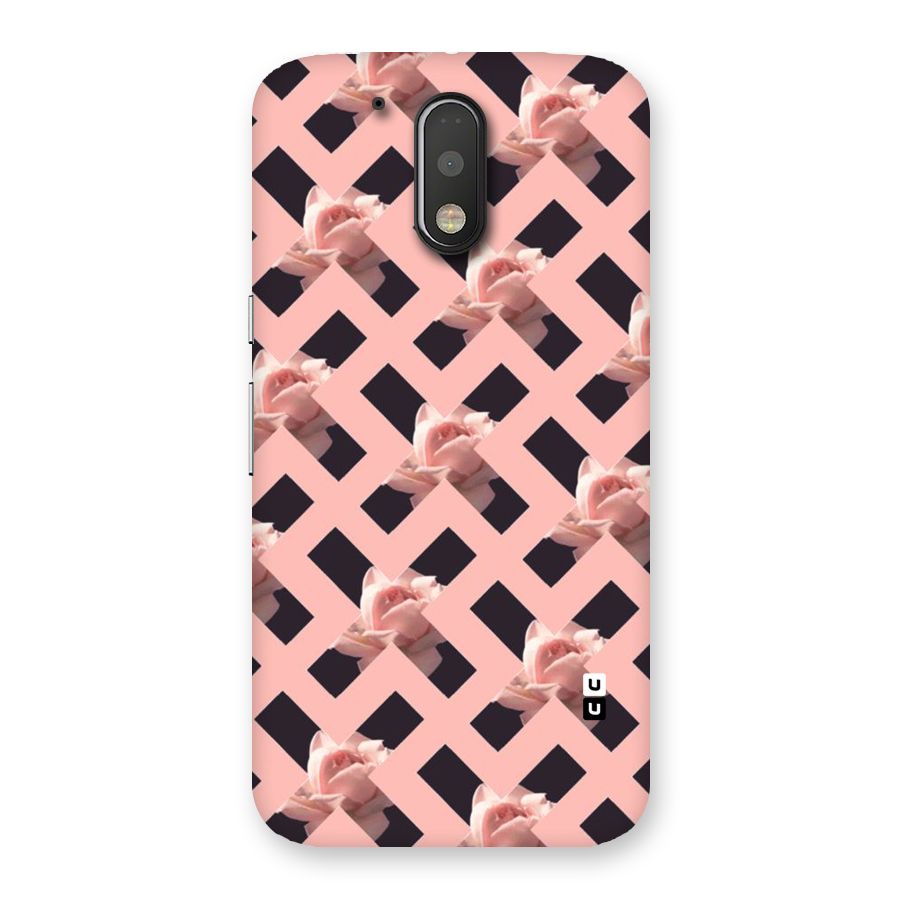 Floral X Design Back Case for Motorola Moto G4