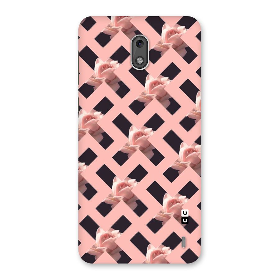Floral X Design Back Case for Nokia 2