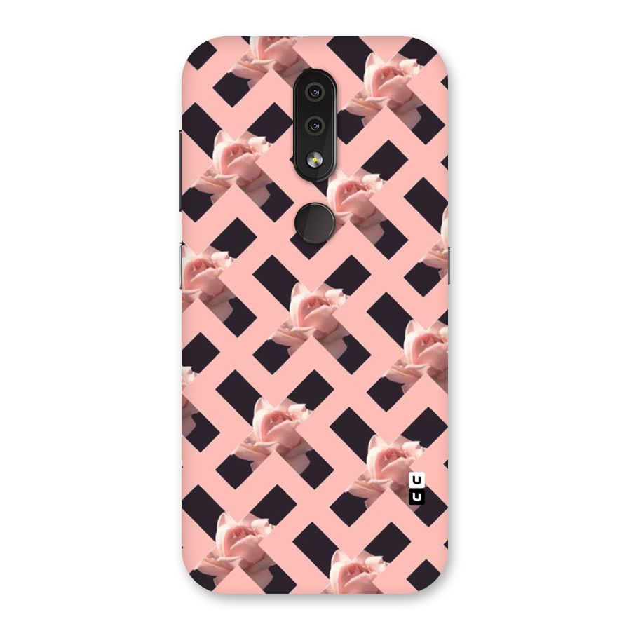 Floral X Design Back Case for Nokia 4.2