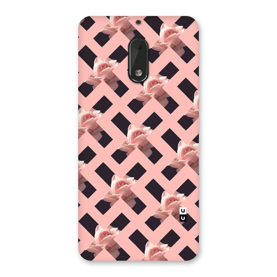 Floral X Design Back Case for Nokia 6