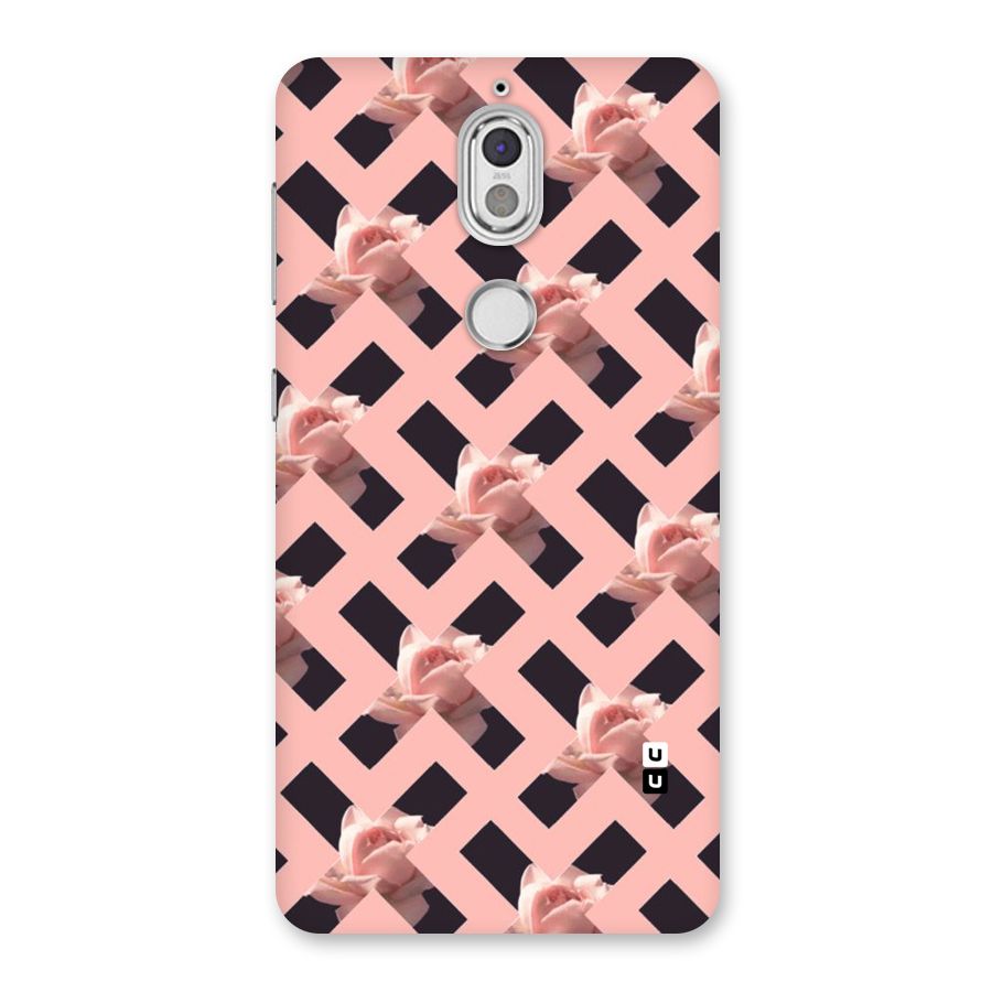 Floral X Design Back Case for Nokia 7
