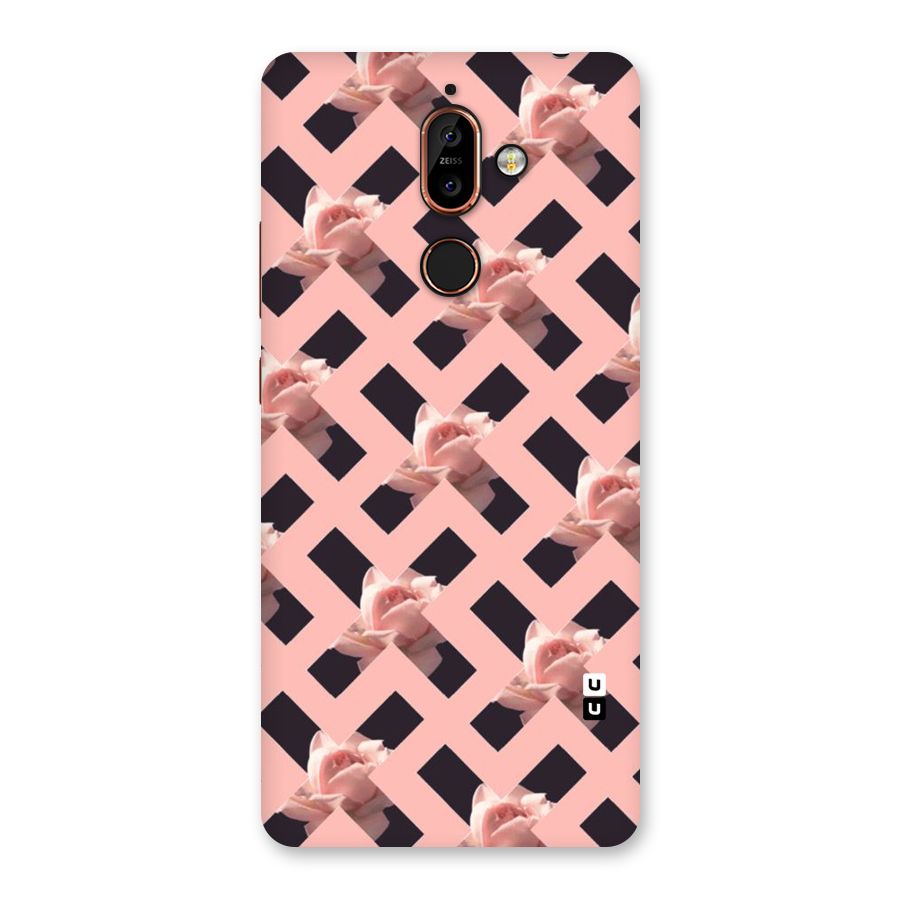 Floral X Design Back Case for Nokia 7 Plus