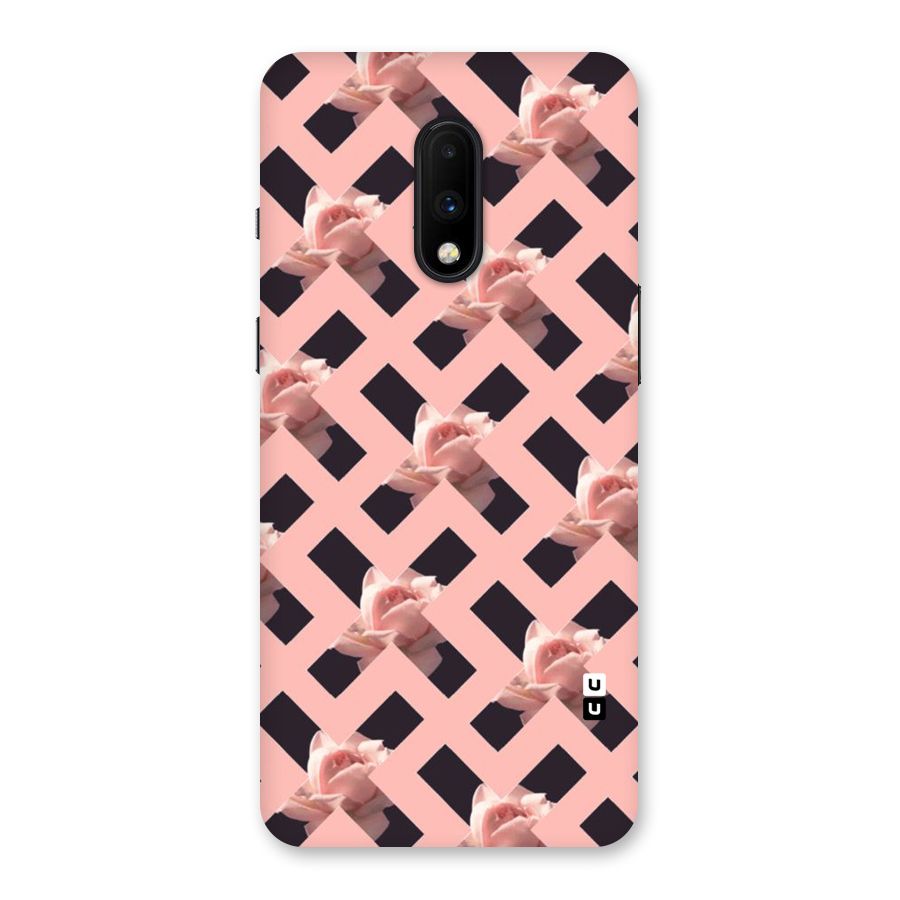 Floral X Design Back Case for OnePlus 7
