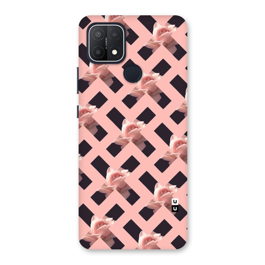 Floral X Design Back Case for Oppo A15