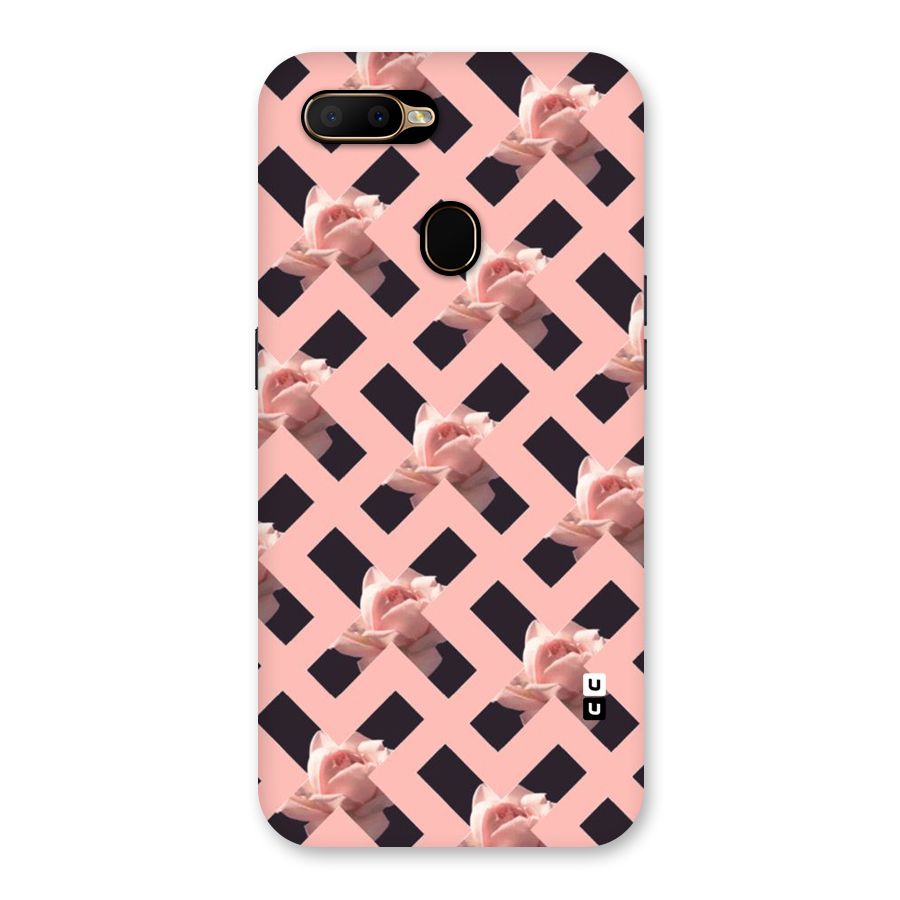 Floral X Design Back Case for Oppo A5s