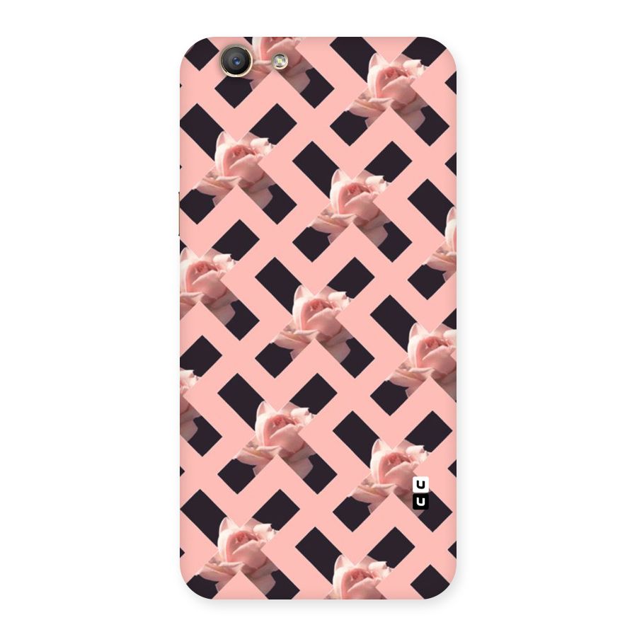 Floral X Design Back Case for Oppo F1s