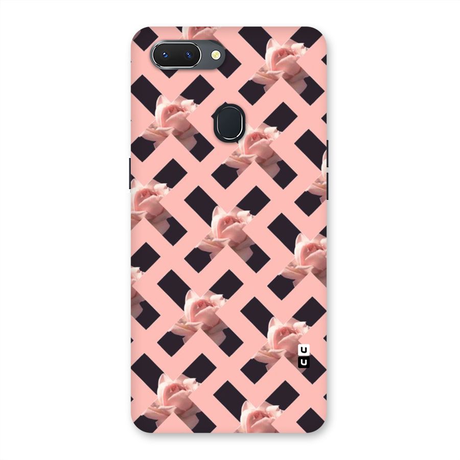 Floral X Design Back Case for Oppo Realme 2