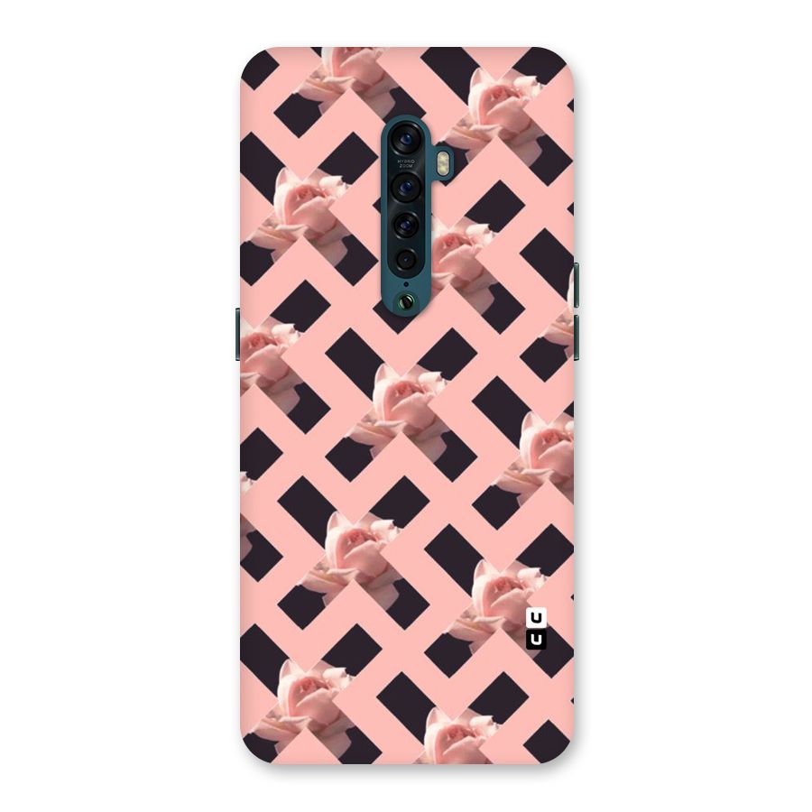 Floral X Design Back Case for Oppo Reno2