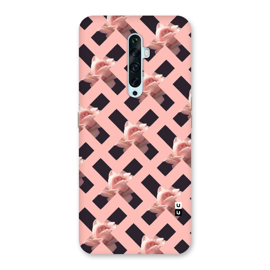 Floral X Design Back Case for Oppo Reno2 F