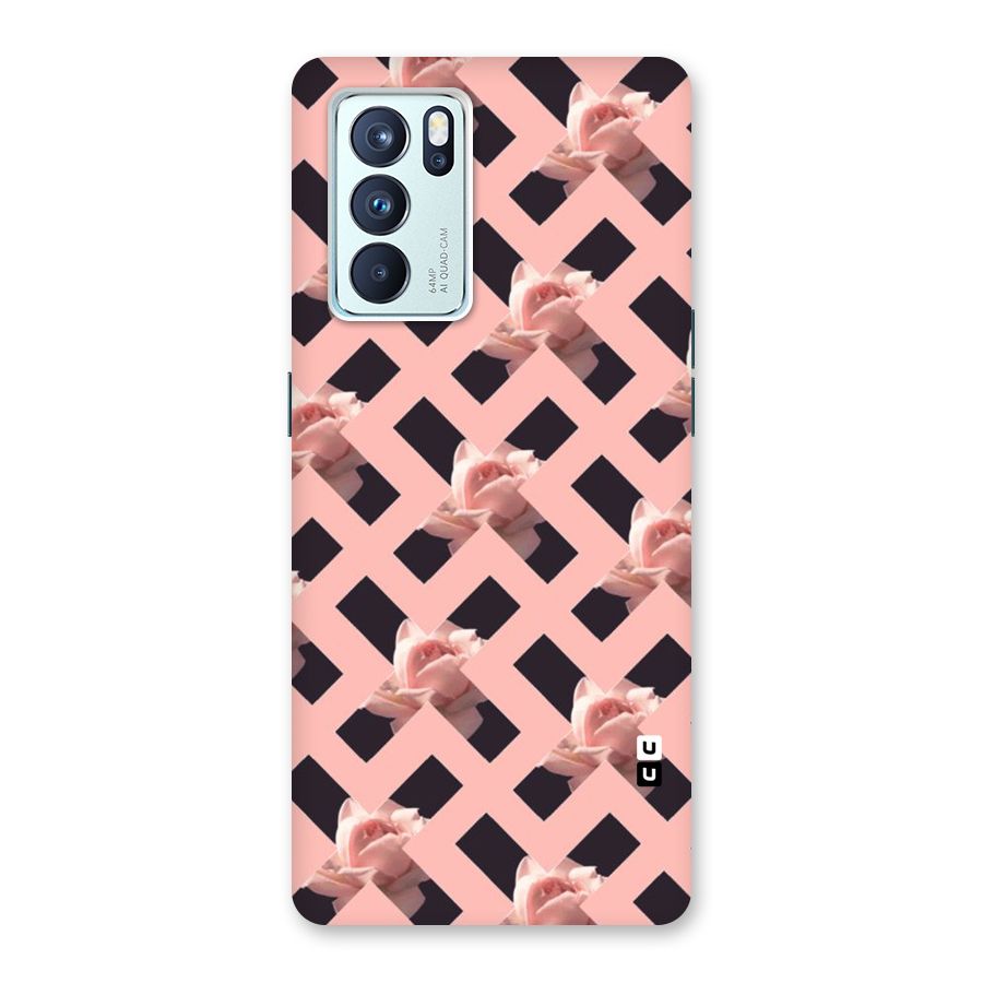 Floral X Design Back Case for Oppo Reno6 Pro 5G