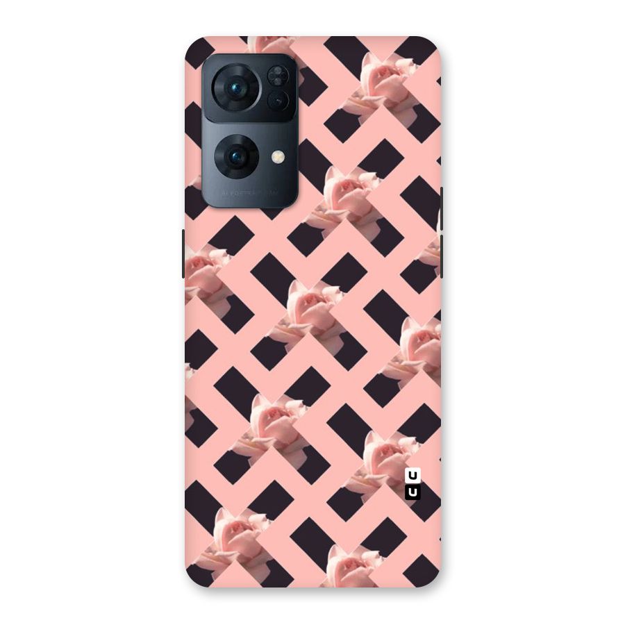 Floral X Design Back Case for Oppo Reno7 Pro 5G