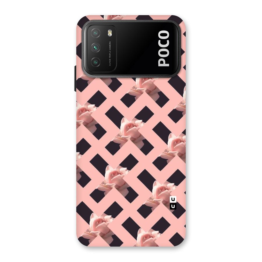 Floral X Design Back Case for Poco M3