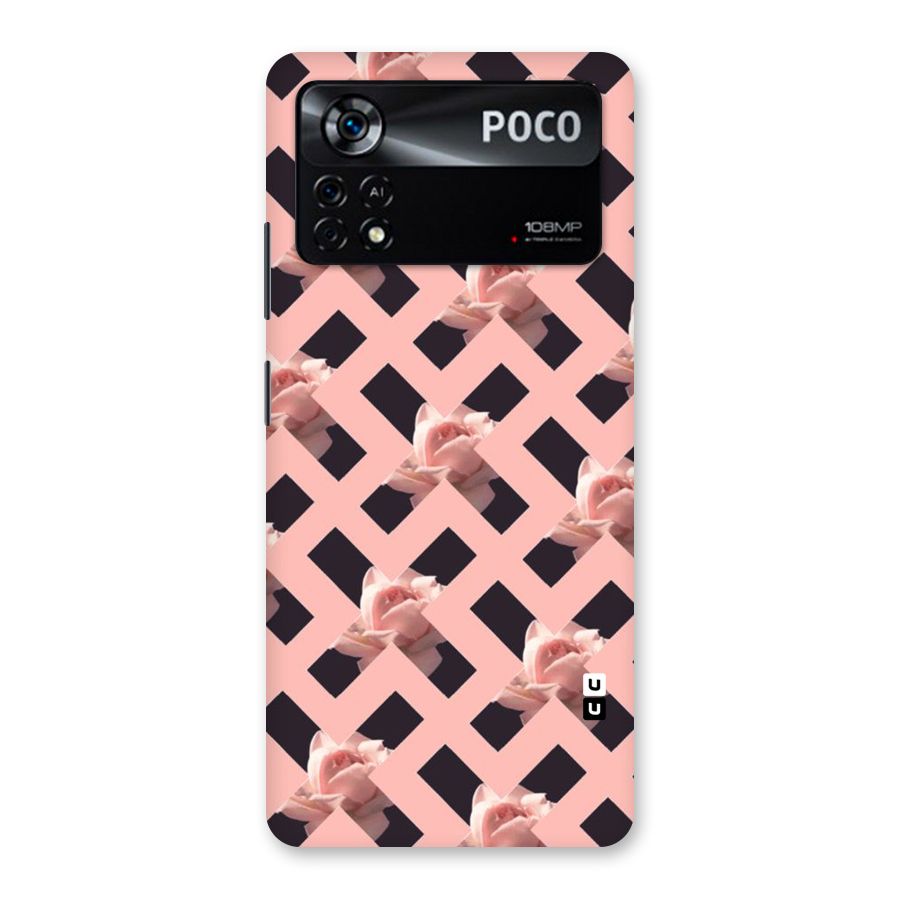 Floral X Design Back Case for Poco X4 Pro 5G