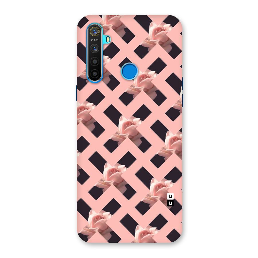 Floral X Design Back Case for Realme 5s