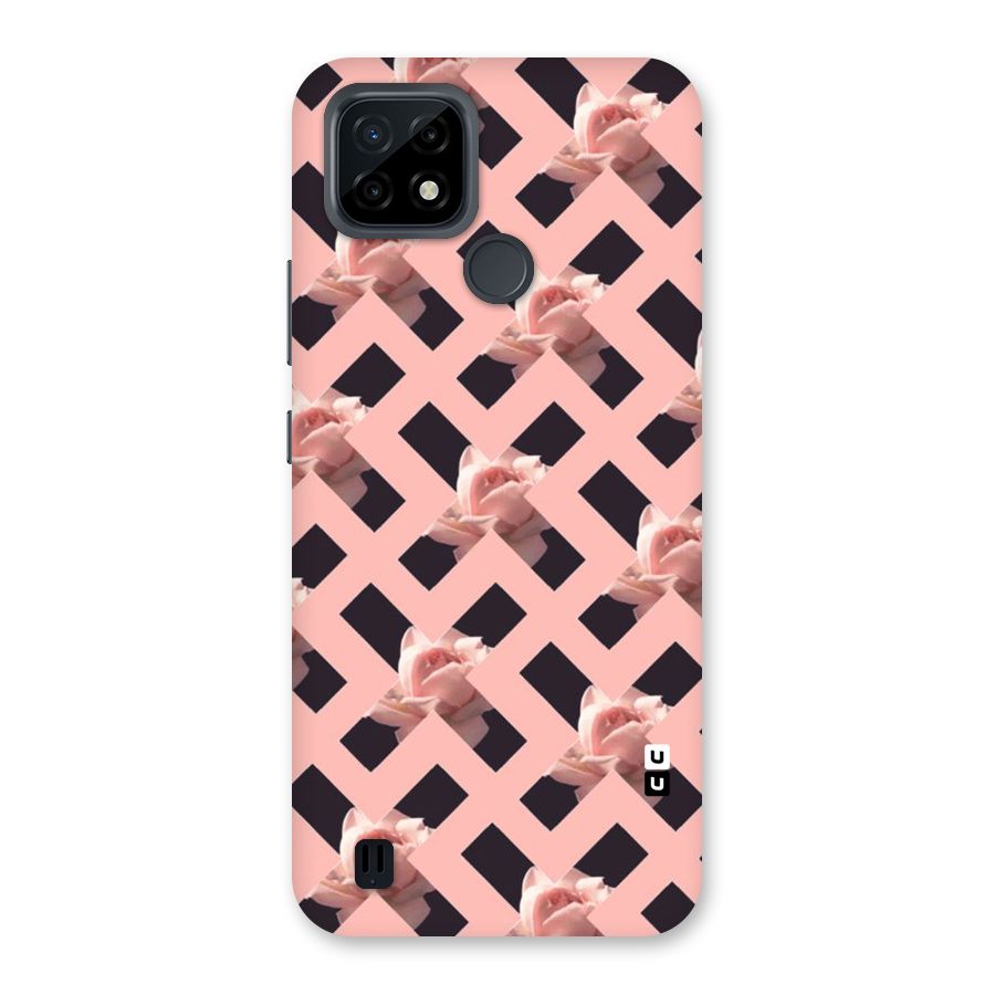 Floral X Design Back Case for Realme C21