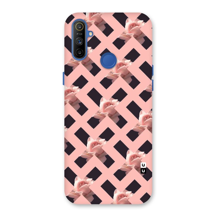 Floral X Design Back Case for Realme Narzo 10A