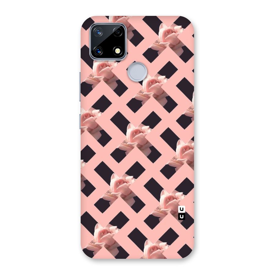 Floral X Design Back Case for Realme Narzo 20
