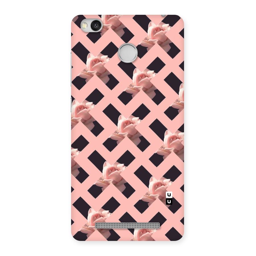 Floral X Design Back Case for Redmi 3S Prime