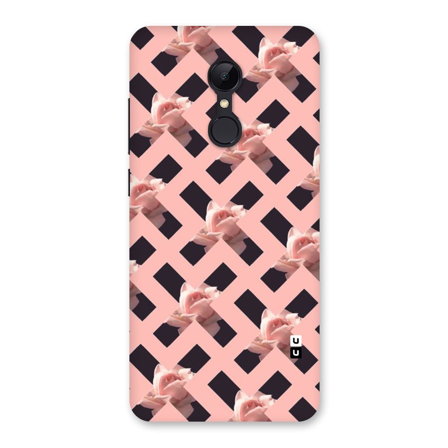 Floral X Design Back Case for Redmi 5