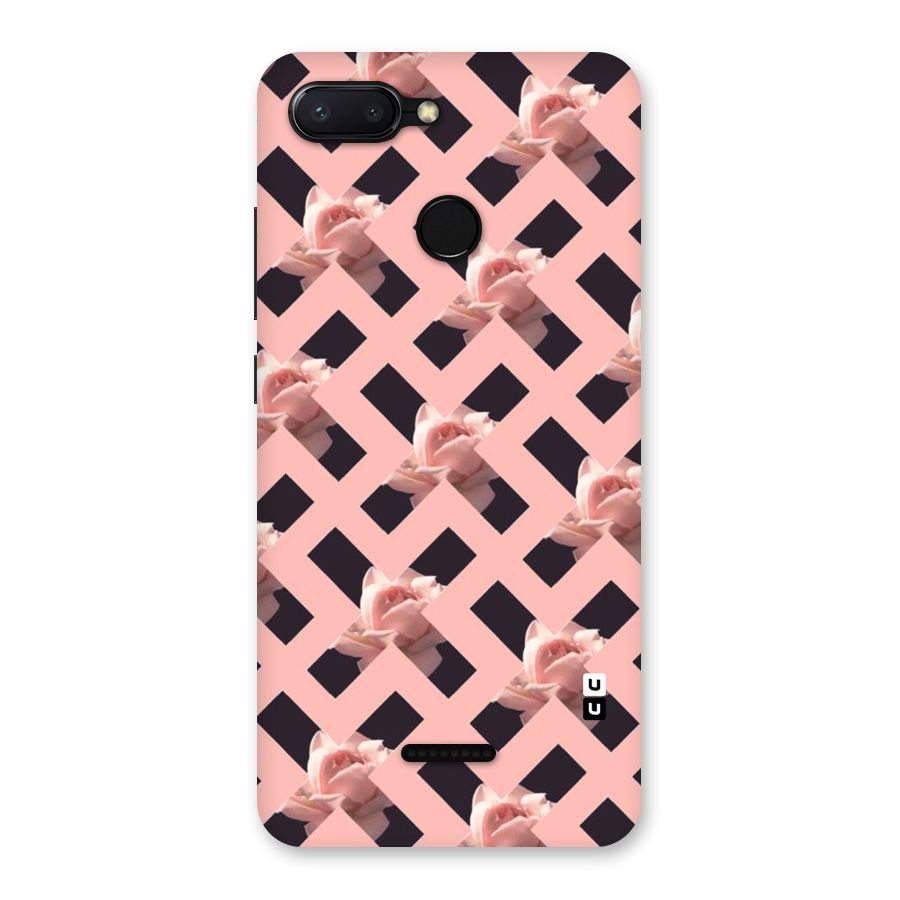 Floral X Design Back Case for Redmi 6