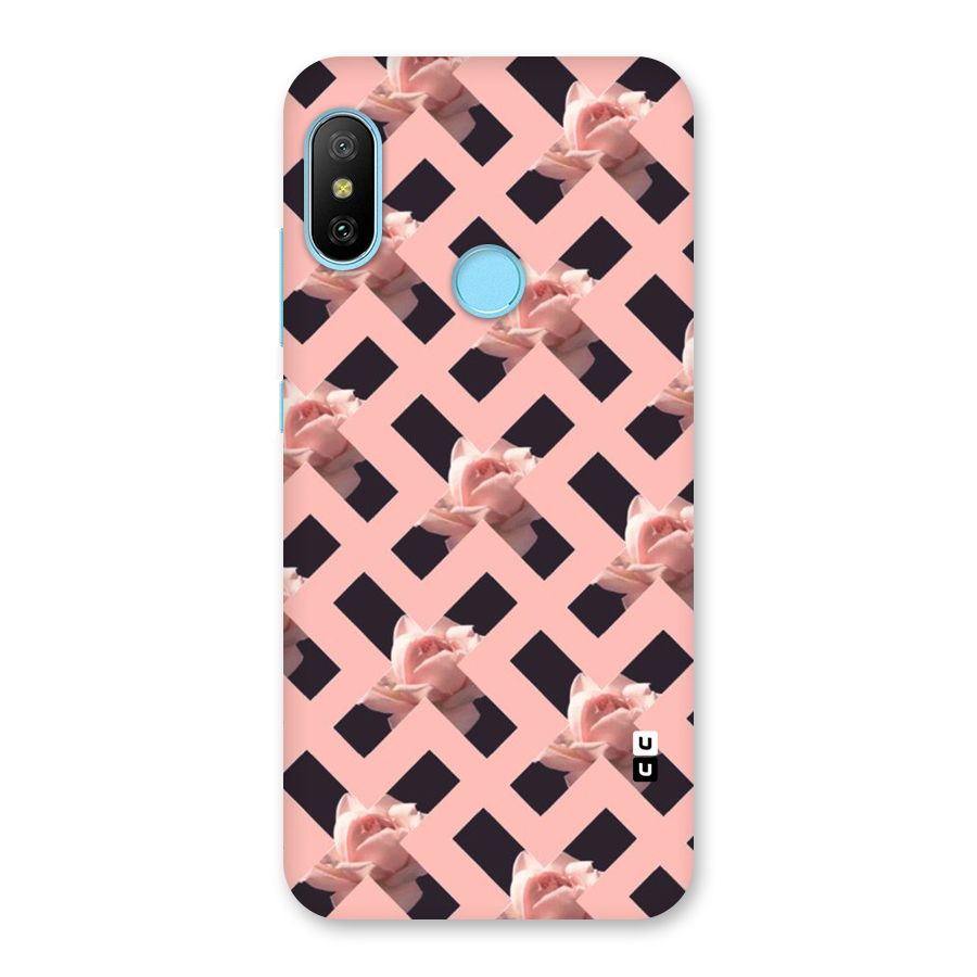 Floral X Design Back Case for Redmi 6 Pro