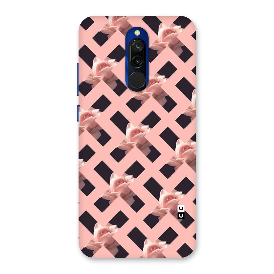 Floral X Design Back Case for Redmi 8