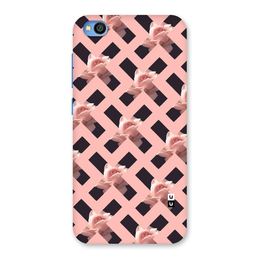 Floral X Design Back Case for Redmi Go