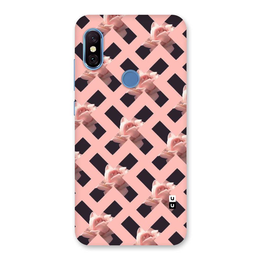 Floral X Design Back Case for Redmi Note 6 Pro