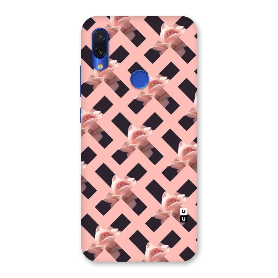 Floral X Design Back Case for Redmi Note 7