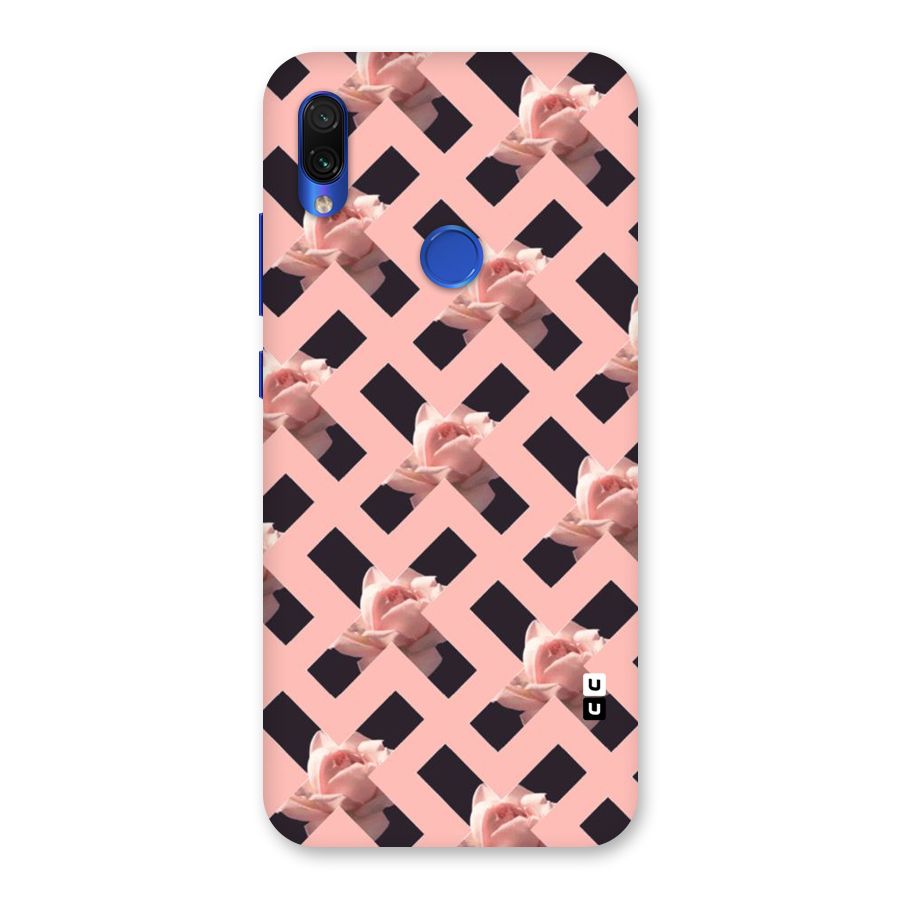 Floral X Design Back Case for Redmi Note 7S