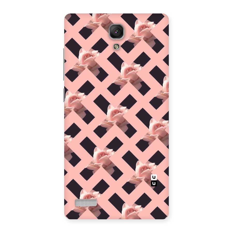 Floral X Design Back Case for Redmi Note Prime