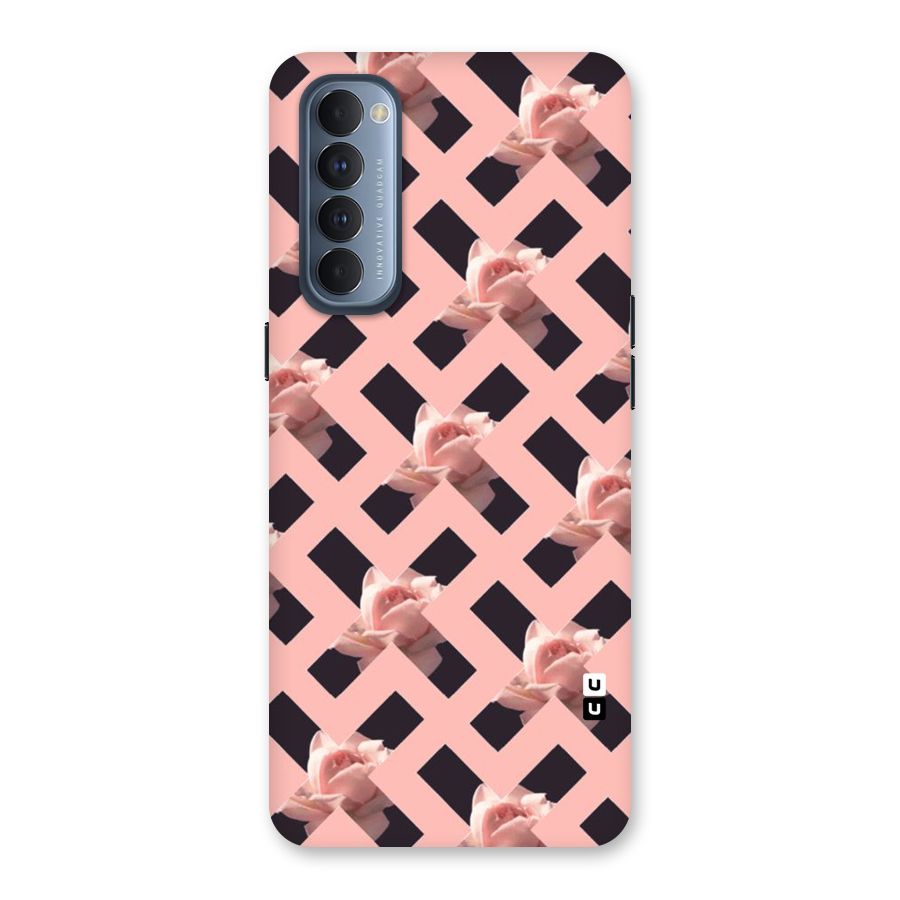 Floral X Design Back Case for Reno4 Pro