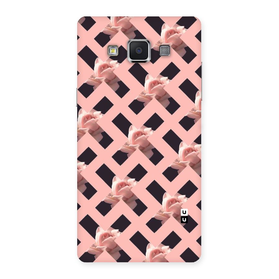 Floral X Design Back Case for Samsung Galaxy A5