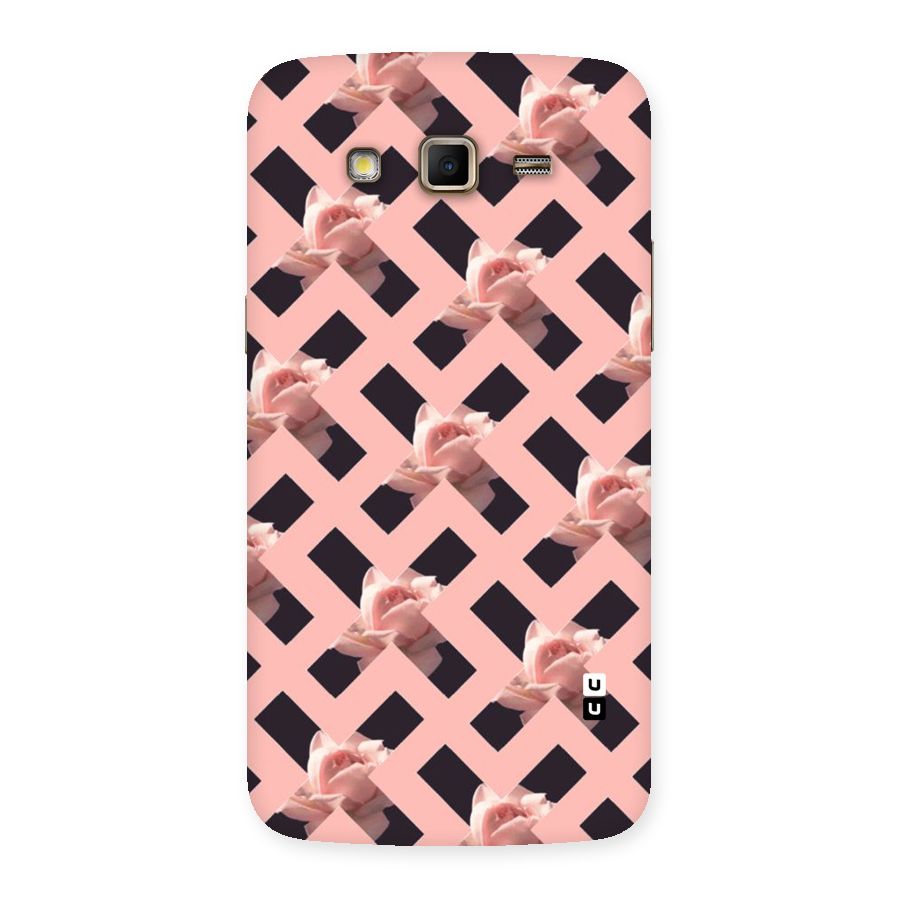 Floral X Design Back Case for Samsung Galaxy Grand 2
