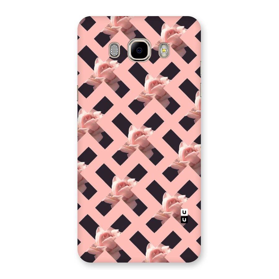Floral X Design Back Case for Samsung Galaxy J7 2016