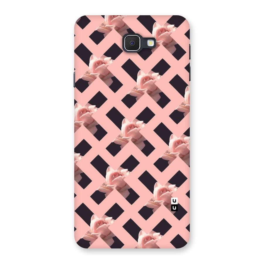 Floral X Design Back Case for Samsung Galaxy J7 Prime