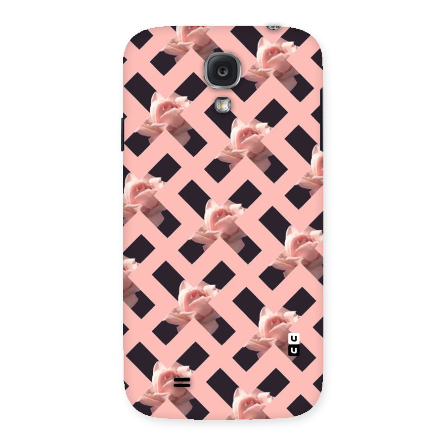 Floral X Design Back Case for Samsung Galaxy S4