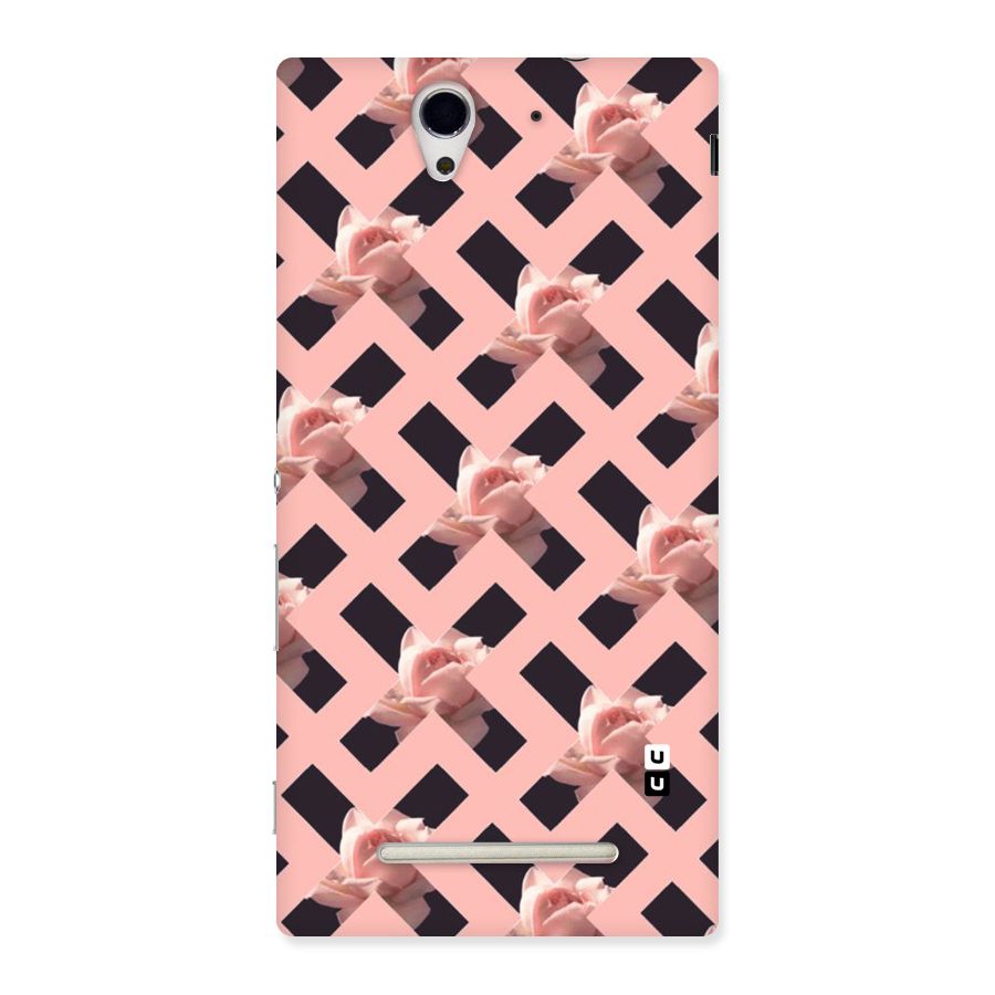 Floral X Design Back Case for Sony Xperia C3