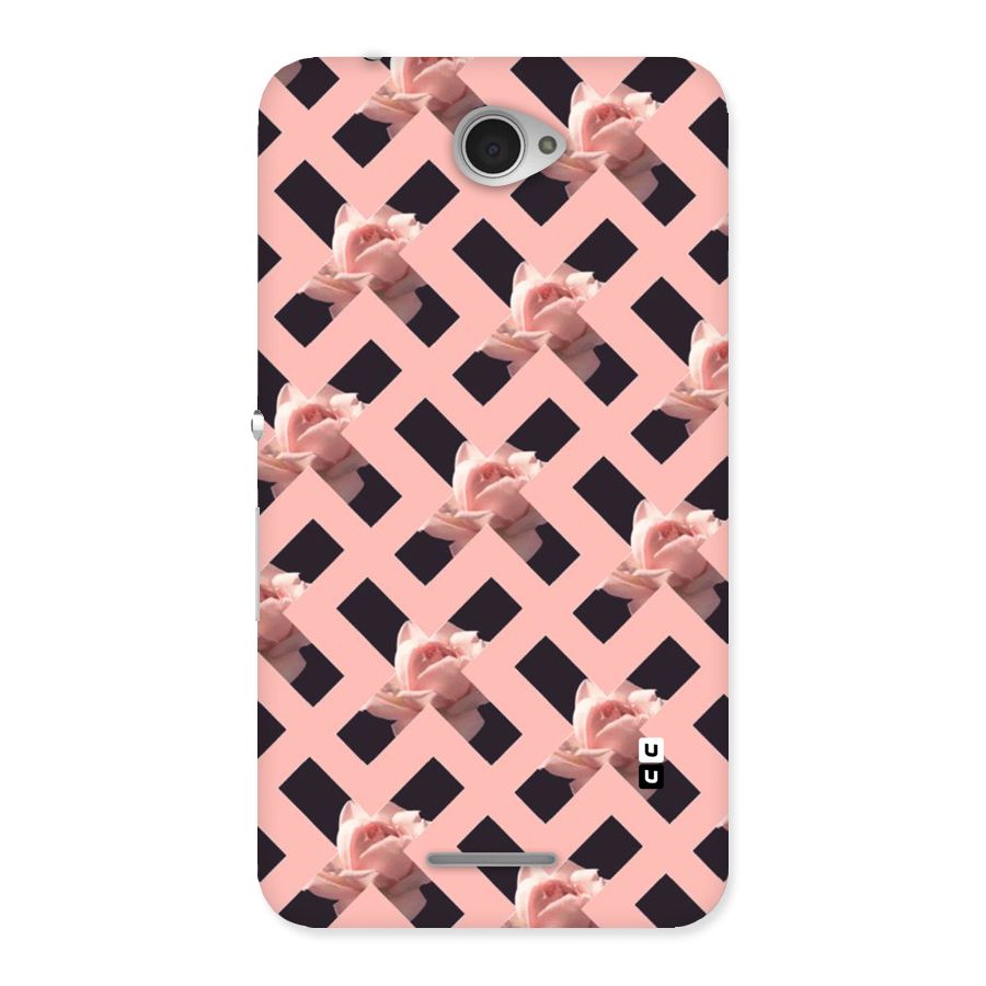 Floral X Design Back Case for Sony Xperia E4
