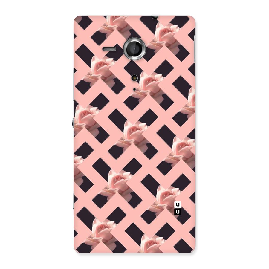 Floral X Design Back Case for Sony Xperia SP
